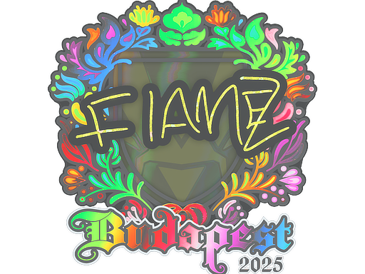 Sticker | FlameZ | Budapest 2025 | Holo