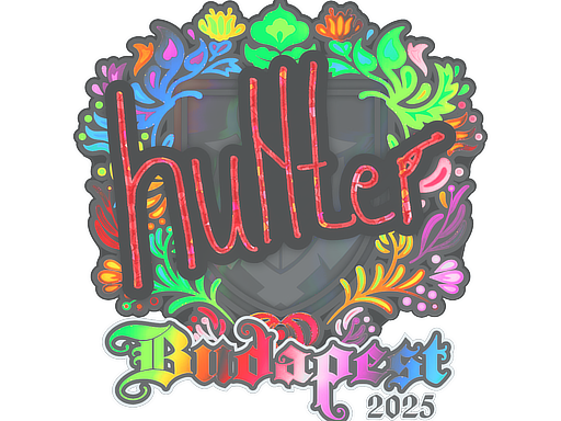 Sticker | huNter- | Budapest 2025 | Holo