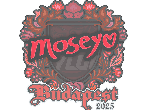 Sticker | Moseyuh | Budapest 2025