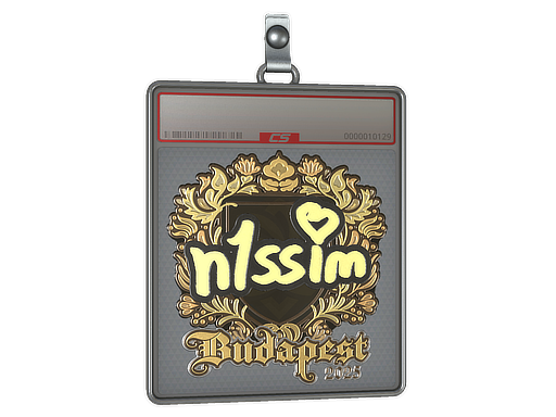 Sticker Slab | n1ssim | Budapest 2025