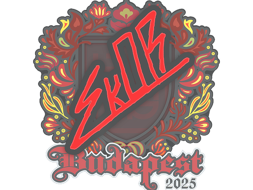 Sticker | sk0R | Budapest 2025 | Default