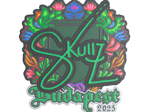 Sticker | skullz | Budapest 2025