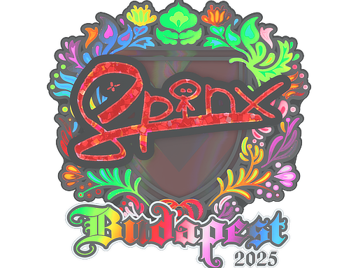 Sticker | Spinx | Budapest 2025 | Holo