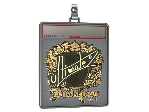 Sticker Slab | ultimate (Gold) | Budapest 2025 - CS2 Sticker
