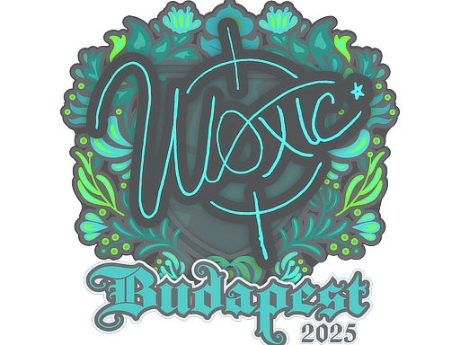 Sticker | woxic | Budapest 2025