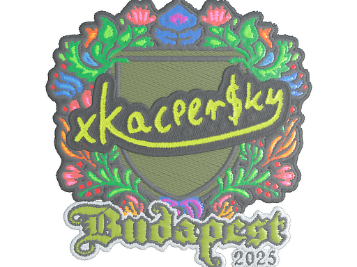 Sticker | xKacpersky | Budapest 2025