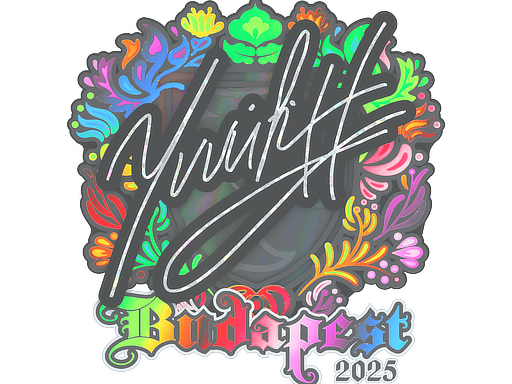 Sticker | yuurih | Budapest 2025 | Holo