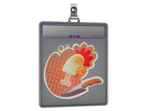 Sticker Slab | Bonehead (Holo) - CS2 Sticker
