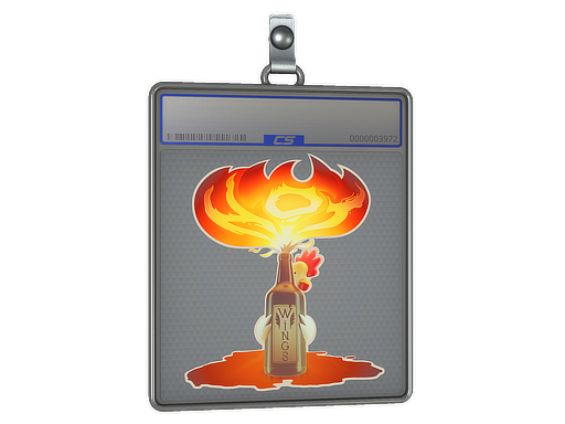Sticker Slab | Hot Wings - CS2 Sticker