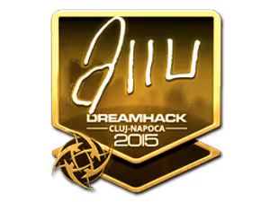 allu (Gold) | Cluj-Napoca 2015 sticker