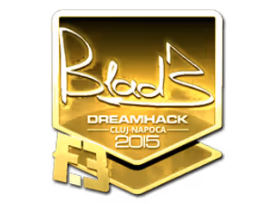 B1ad3 (Gold) | Cluj-Napoca 2015 sticker