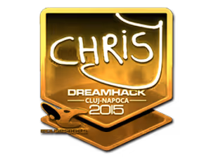 chrisJ (Gold) | Cluj-Napoca 2015 sticker