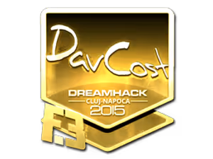 DavCost (Gold) | Cluj-Napoca 2015 sticker