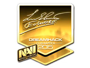 Edward (Gold) | Cluj-Napoca 2015 sticker