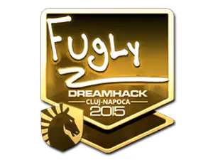 FugLy (Gold) | Cluj-Napoca 2015 sticker