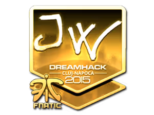 JW (Gold) | Cluj-Napoca 2015 sticker