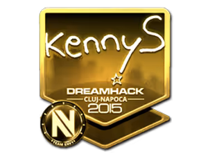 kennyS (Gold) | Cluj-Napoca 2015 sticker