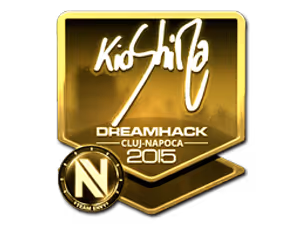 kioShiMa (Gold) | Cluj-Napoca 2015 sticker