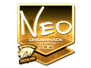 NEO (Gold) | Cluj-Napoca 2015 sticker
