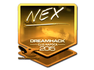nex (Gold) | Cluj-Napoca 2015 sticker