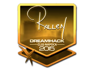 rallen (Gold) | Cluj-Napoca 2015 sticker