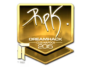 RpK (Gold) | Cluj-Napoca 2015 sticker