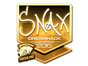 Snax (Gold) | Cluj-Napoca 2015 sticker