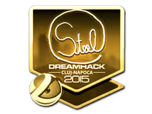 steel (Gold) | Cluj-Napoca 2015 sticker