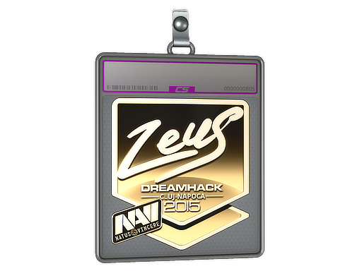 Zeus - CS2 Sticker