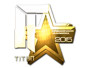 Titan (Gold) | Cluj-Napoca 2015 sticker