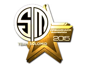 Team SoloMid (Gold) | Cluj-Napoca 2015 sticker
