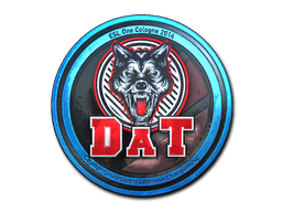 CS2 Sticker | dAT team | Cologne 2014 - 2