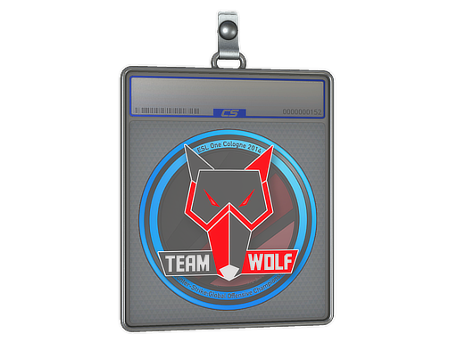 MTS GameGod Wolf - CS2 Sticker