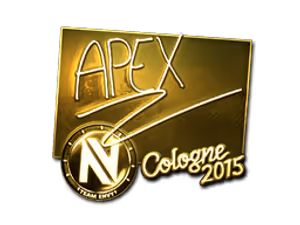 apEX (Gold) | Cologne 2015 sticker