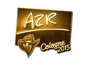 AZR (Gold) | Cologne 2015 sticker