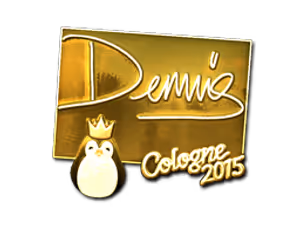 dennis (Gold) | Cologne 2015 sticker