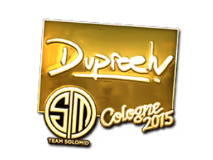 dupreeh (Gold) | Cologne 2015 sticker