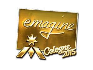 emagine (Gold) | Cologne 2015 sticker