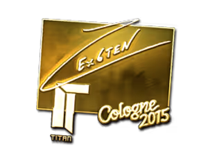 Ex6TenZ (Gold) | Cologne 2015 sticker