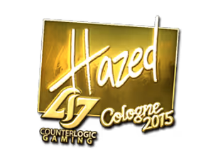 hazed (Gold) | Cologne 2015 sticker