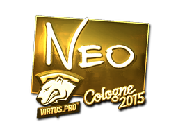 Sticker | NEO | Cologne 2015 | Gold
