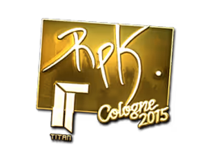 RpK (Gold) | Cologne 2015 sticker