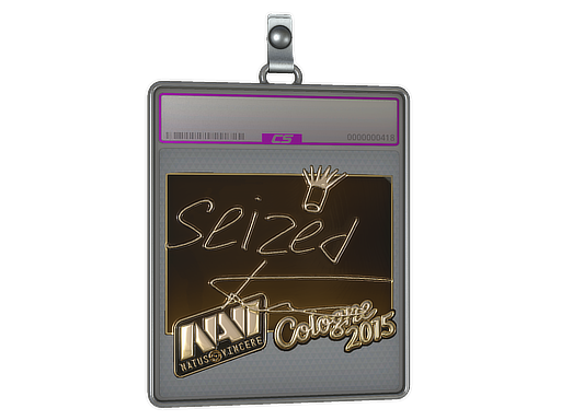 Sticker Slab | seized | Cologne 2015