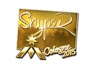 SnypeR (Gold) | Cologne 2015 sticker