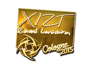 Xizt (Gold) | Cologne 2015 sticker
