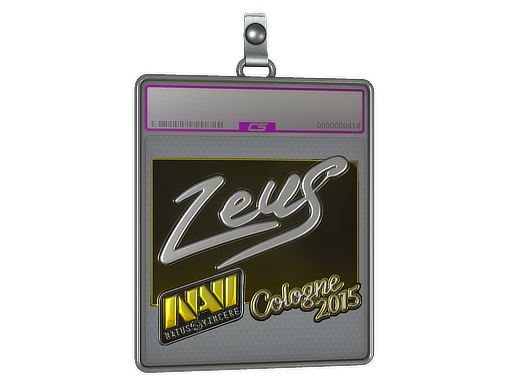 Sticker Slab | Zeus | Cologne 2015