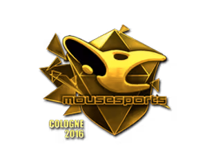 mousesports (Gold) | Cologne 2016 sticker