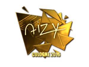 aizy (Gold) | Cologne 2016 sticker