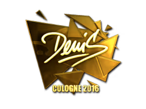 denis (Gold) | Cologne 2016 sticker