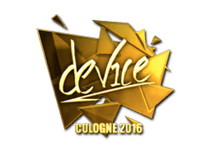 device (Gold) | Cologne 2016 sticker